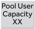 Pool/Spa User Capacity