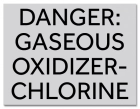 Virginia Danger Gaseous Chlorine Sign