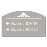 3-Line Directional Sign