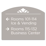 5-Line Directional Sign