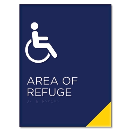 Area of Refuge Sign - ISA Symbol