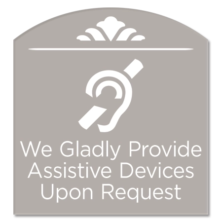Assistive Devices Sign