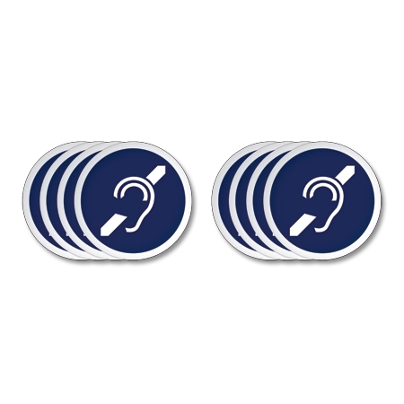 Audio Accessible Sign - Symbol Only - 8 Pack