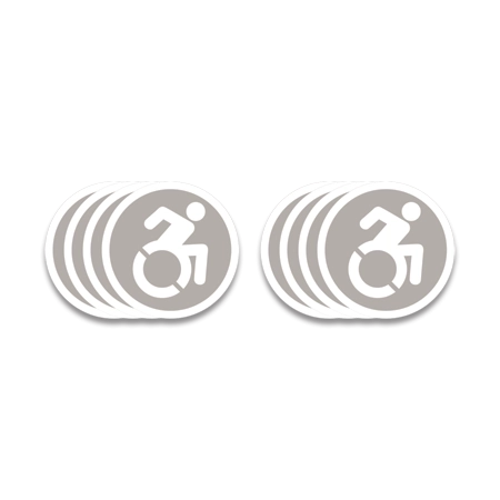 Dynamic ISA Sign - Symbol Only - 8 Pack