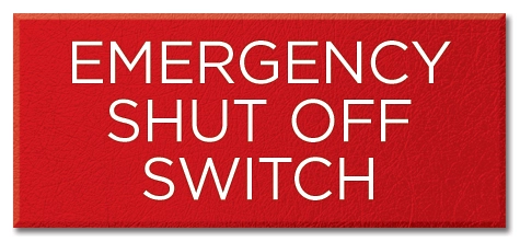 Emergency Shut Off Switch - California Code