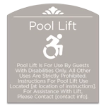 Pool Lift Rules w/Dynamic ISA Symbol - Large