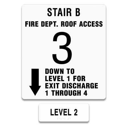 Stairwell ID - Washington, DC Code 5 Floors or Less