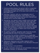 State Pool Sign - Pool Rules - Minnesota Compliant