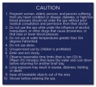 State Pool Sign - Spa Rules - KY Compliant