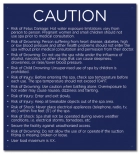 State Pool Sign - Spa Rules - Maryland Compliant