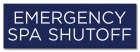 Texas Emergency Spa Shutoff Sign