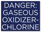Virginia Danger Gaseous Chlorine Sign