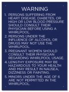 Wisconsin Spa Rules Sign