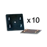 1" x 1.25" Cubicle Fangs - Set of 10