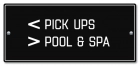 2-Line Directional Sign