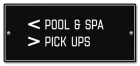 2-Line Directional Sign