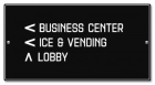3-Line Directional Sign