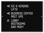 7-Line Directional Sign