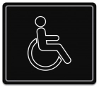 Accessible Symbol Only Decal - Pack of 15