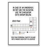 Elevator Evacuation Plan (Evacuation Exits)