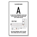 Elevator Evacuation Plan (Evacuation Exits)