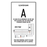 Elevator Evacuation Plan (Evacuation Stairways)