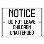 Fire Pit Notice Sign