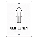 Men Sign w/Male Symbol