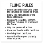 Minnesota Flume Rules Sign