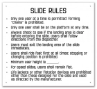 Ohio Slide Rules Sign