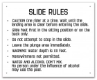 Oregon Slide Rules Sign