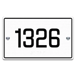 Room Number Sign