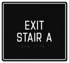 Stairway Exit Sign - DC Compliant (Back of House)