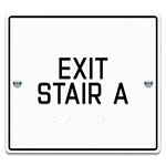 Stairway Exit Sign - DC Compliant