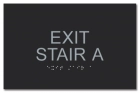 Stairway Exit Sign - DC Compliant