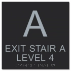 Stairway ID Sign - NYC Compliant