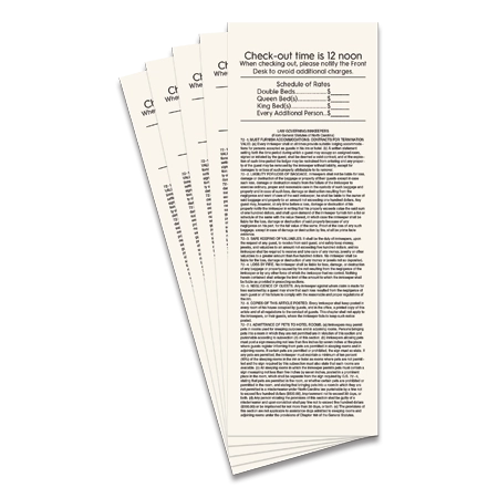 State Law Insert Card - 5 Pack