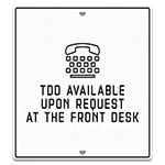 Telephone/TDD w/Symbol Sign
