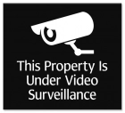 Video Surveillance Sign- Fiberbrite