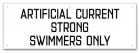 Wisconsin Artificial Current Pool Sign