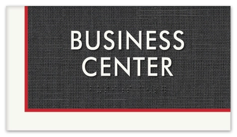 2-Line Common Room Sign