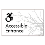 2-Line General Information Sign w/ Dynamic ISA Symbol