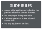 Arkansas Slide Rules Sign