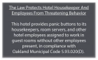 CA Housekeeper Protection Notice - Celtec - 3 Pk