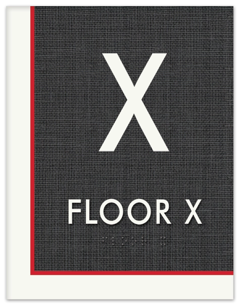 Floor ID Sign