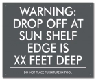 Florida Sun Shelf Warning Sign