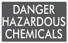 Indiana Hazardous Chemicals Sign