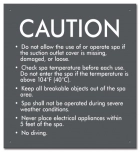ISPSC Spa Rules Sign