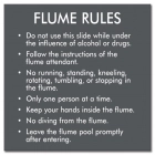 Minnesota Flume Rules Sign