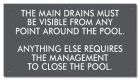 Montana Main Drain Must Be Visible Sign